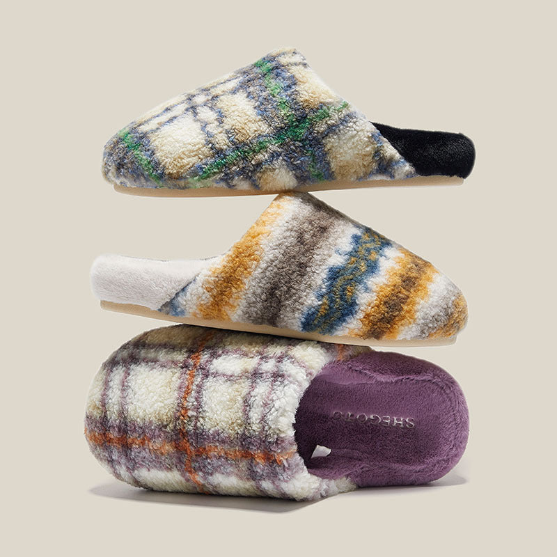 Cotton Slippers Non-slip Thick Bottom And Warm Keeping