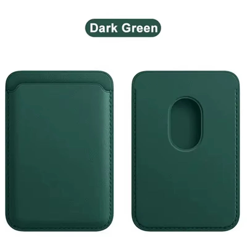 Phone Magnet Leather Wallet Case for Iphone 15 Pro Max Magsafe Wallet Leather for Iphone 14 13 12 Card Holder with Magsafe