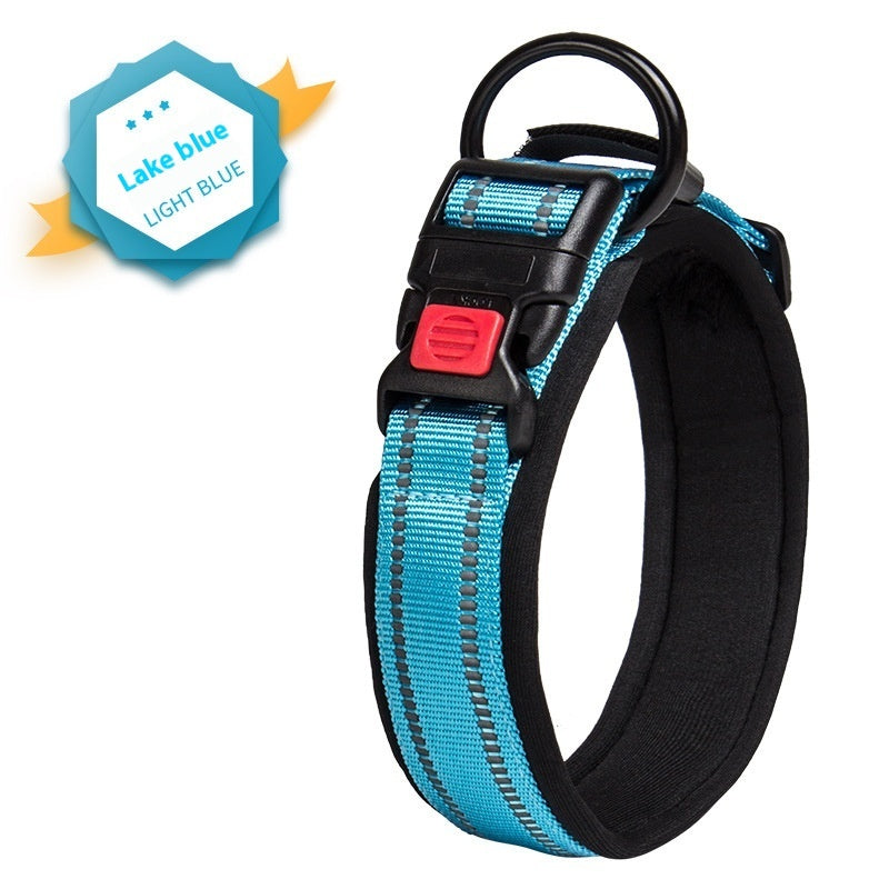 Pet Avoid Cutting Into The Neck Medium Large Dog Comfortable Breathable Dog Collar