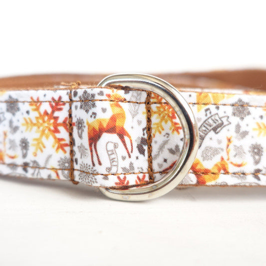 MUTTCO original golden Christmas pet leash