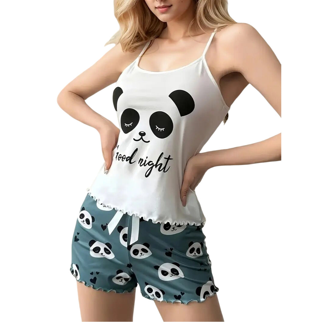 Women's Printed Cami Pajama Pants