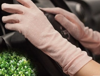 Pure cotton gloves sunscreen sleeve non-slip touch screen