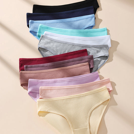 Women's Cotton Low-Rise Briefs For Sports
