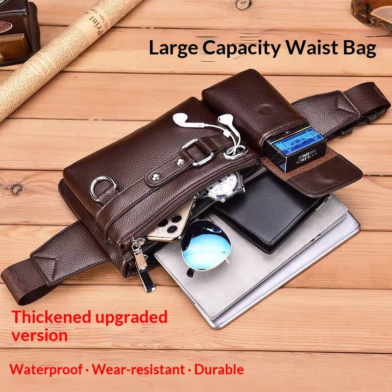 Herretaske til Talje Stor Kapacitet Multifunktionel Crossbody Taske