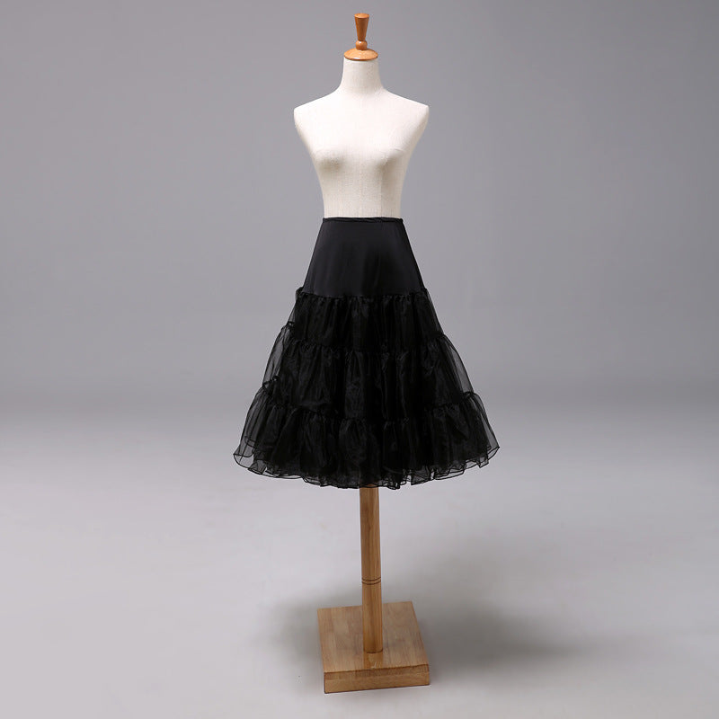Daily Maid Costume Pettiskirt Bone Crinoline