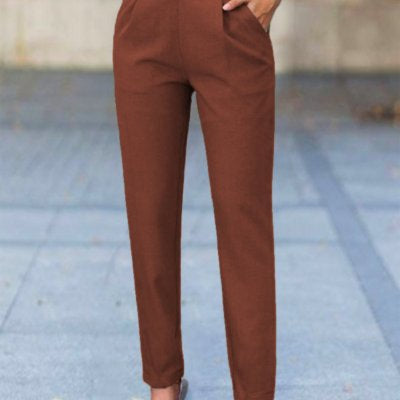 Fall Women's Clothing Slim Fit Slimming Skinny Pants Drape All-matching Harem Pants Casual Outdoor Trendy Ankle Length Pants