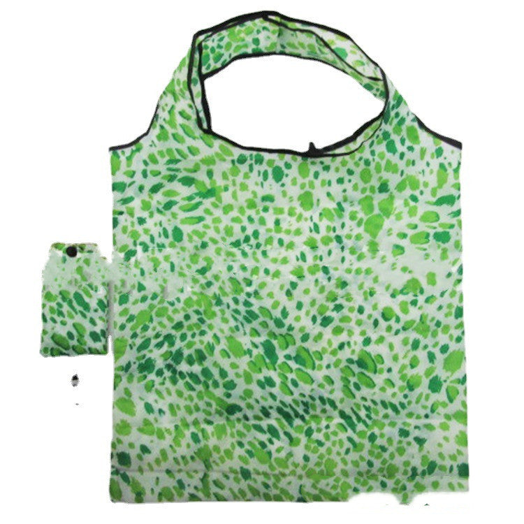 Polyester Floral Fabric Folding Storage Bag