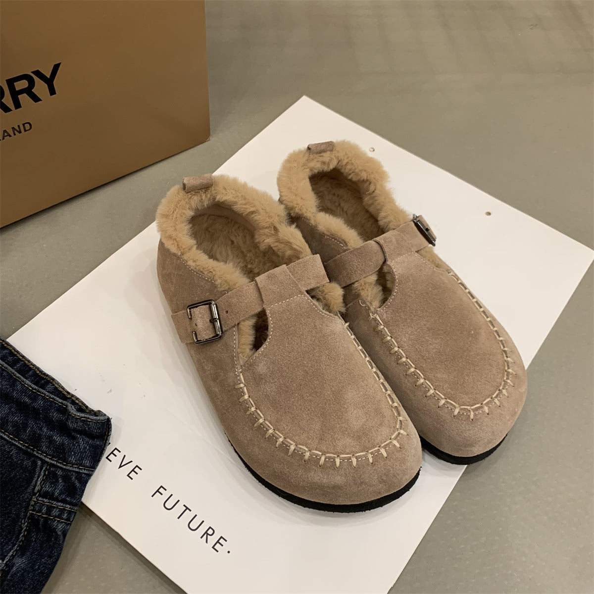 Women's Plush Snow Cotton Shoes