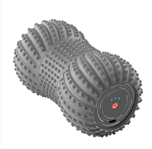 Elektrisk Peanut Yoga Kugle Rulle Skumrulle Massageinstrument Rullende Aksel