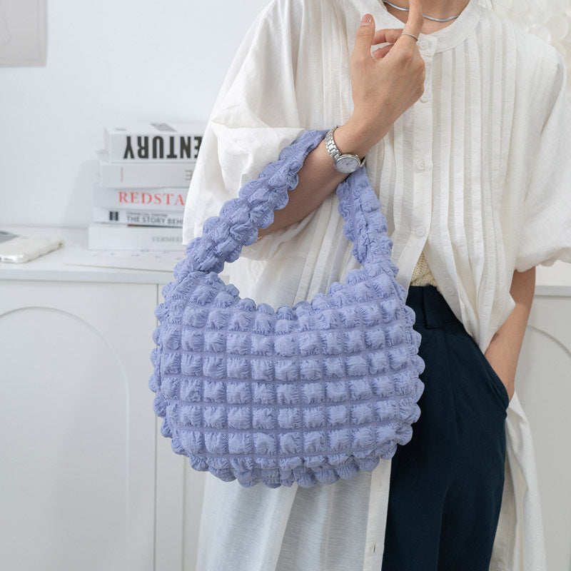 Women's Fashionable Cloud Pleated Shoulder Bag