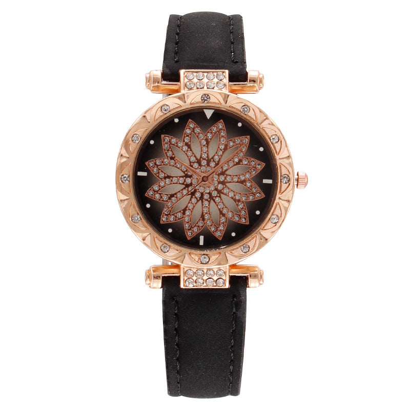 Stars To Run Women's Watch Female Skin Belt Quartz Fashion Watch