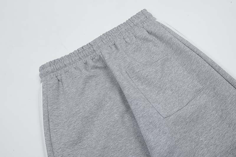 American Retro Original Letter Flocked Casual Pants