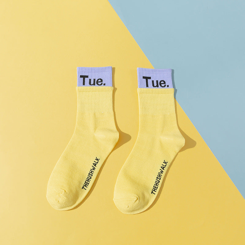 New Sports Casual Parent-child Socks