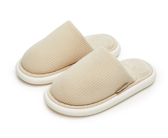 Cotton Slippers Ladies Autumn Winter Couple Home Indoor Warm Antibacterial Deodorant And Non-slip
