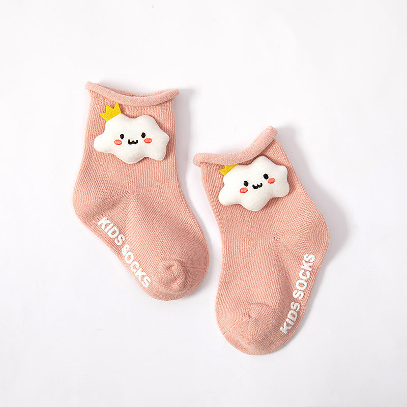 Cartoon Anti-skid Dispensing Floor Socks