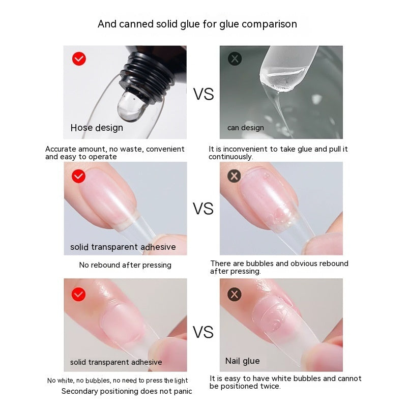 Durable Firm Non-rebound Nail Tip Patch Adhesive