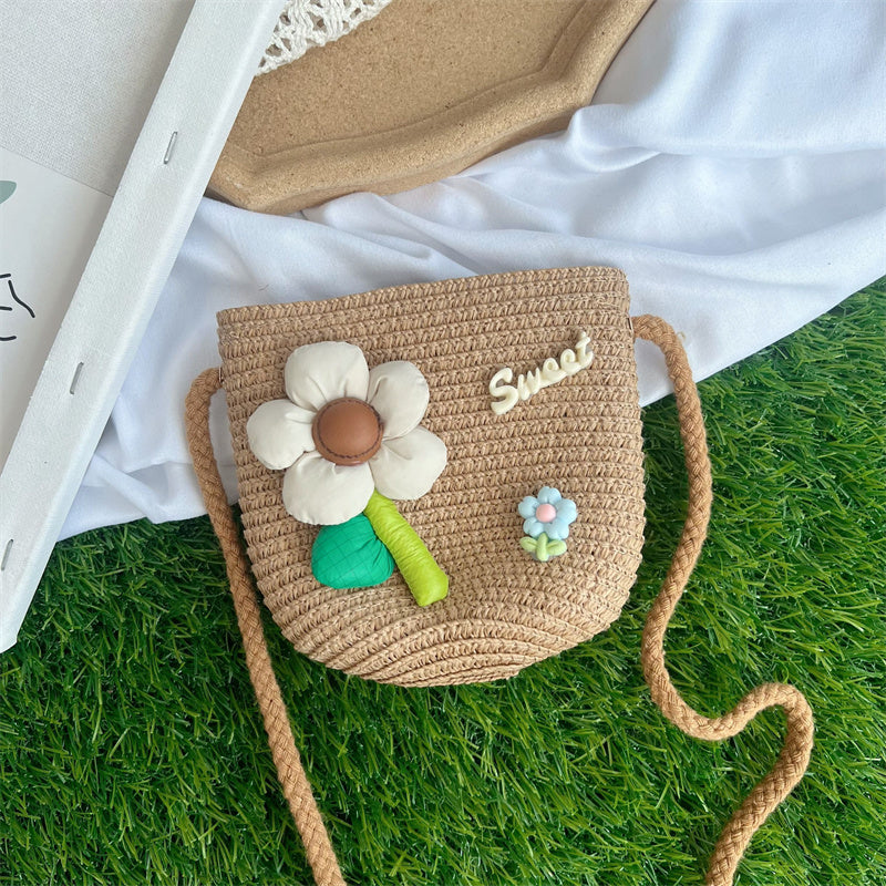 Fashionable Girls' Children's Satchel And Wallet