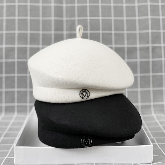 Women's Elegant Woolen Retro All-match Beret