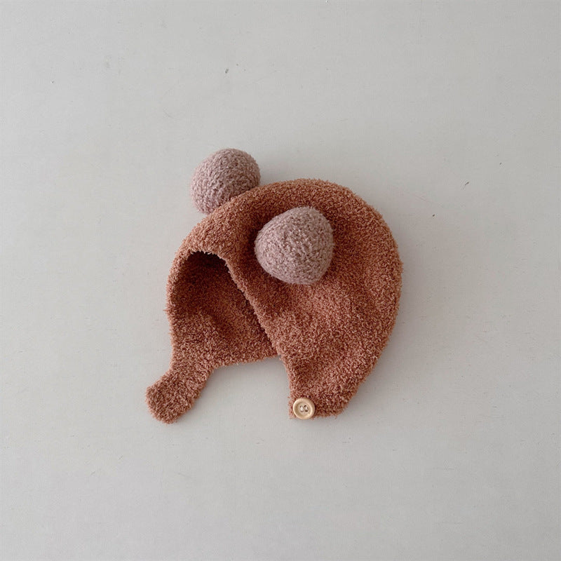 Baby Earmuffs Hat Warm-keeping And Cold-proof