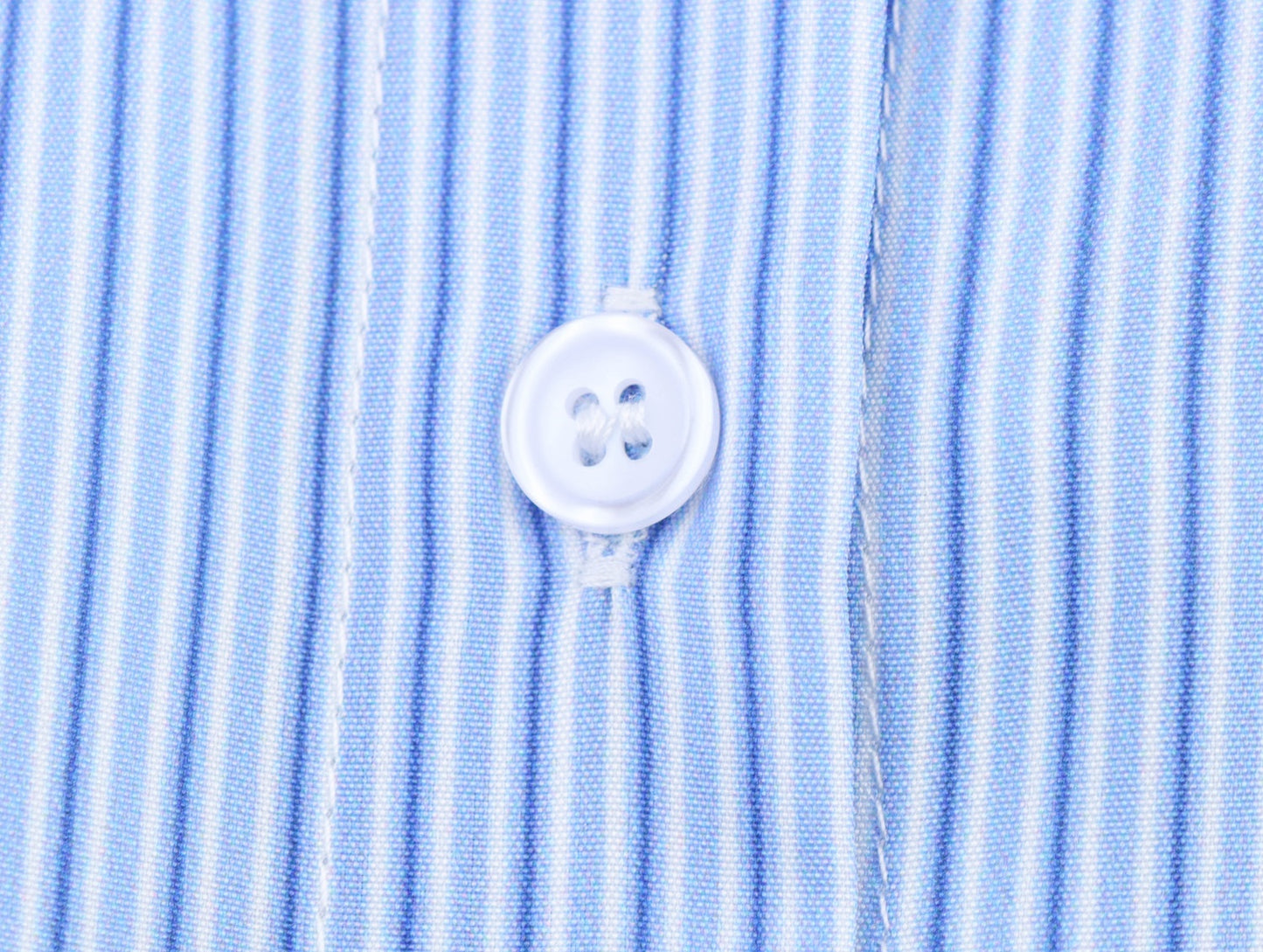 Spring And Summer Poplin Stitching Stripe Long Sleeves Shirt
