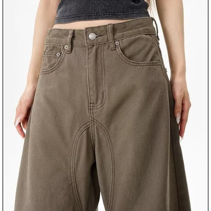 American-style Vintage-fit Bootcut Jeans