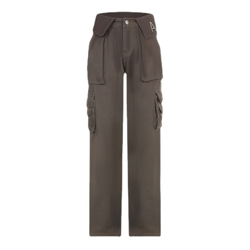 Women's Personality Street Shooting Fashion Blogger Trend Pants