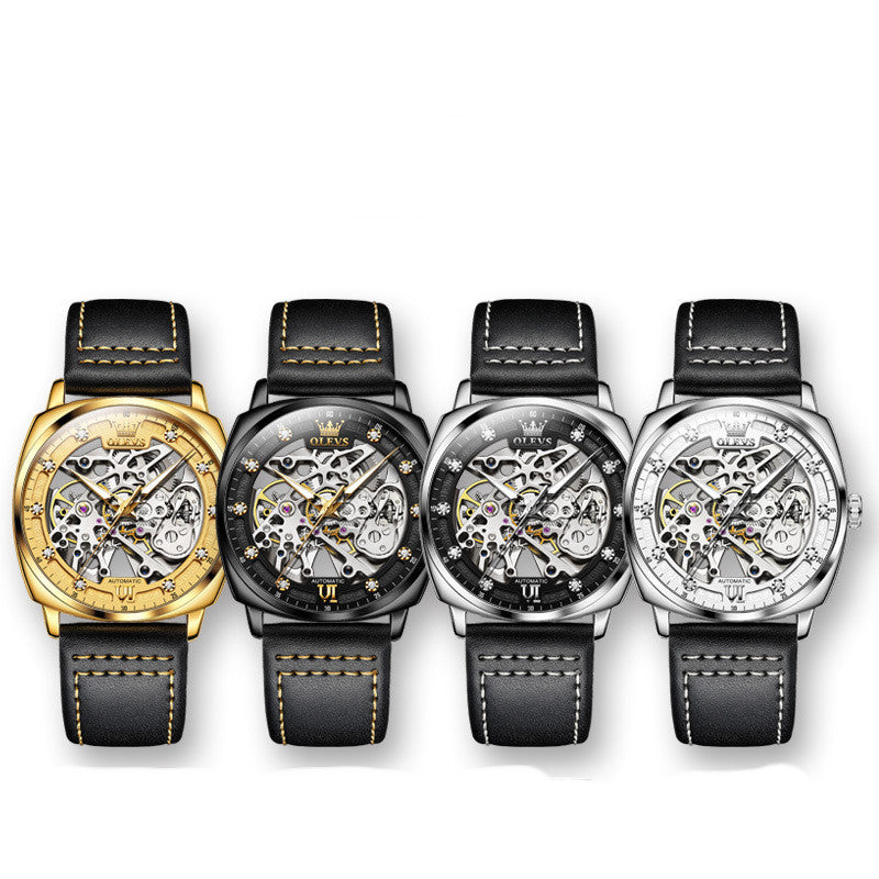 Hollow Mechanical Watch Men's