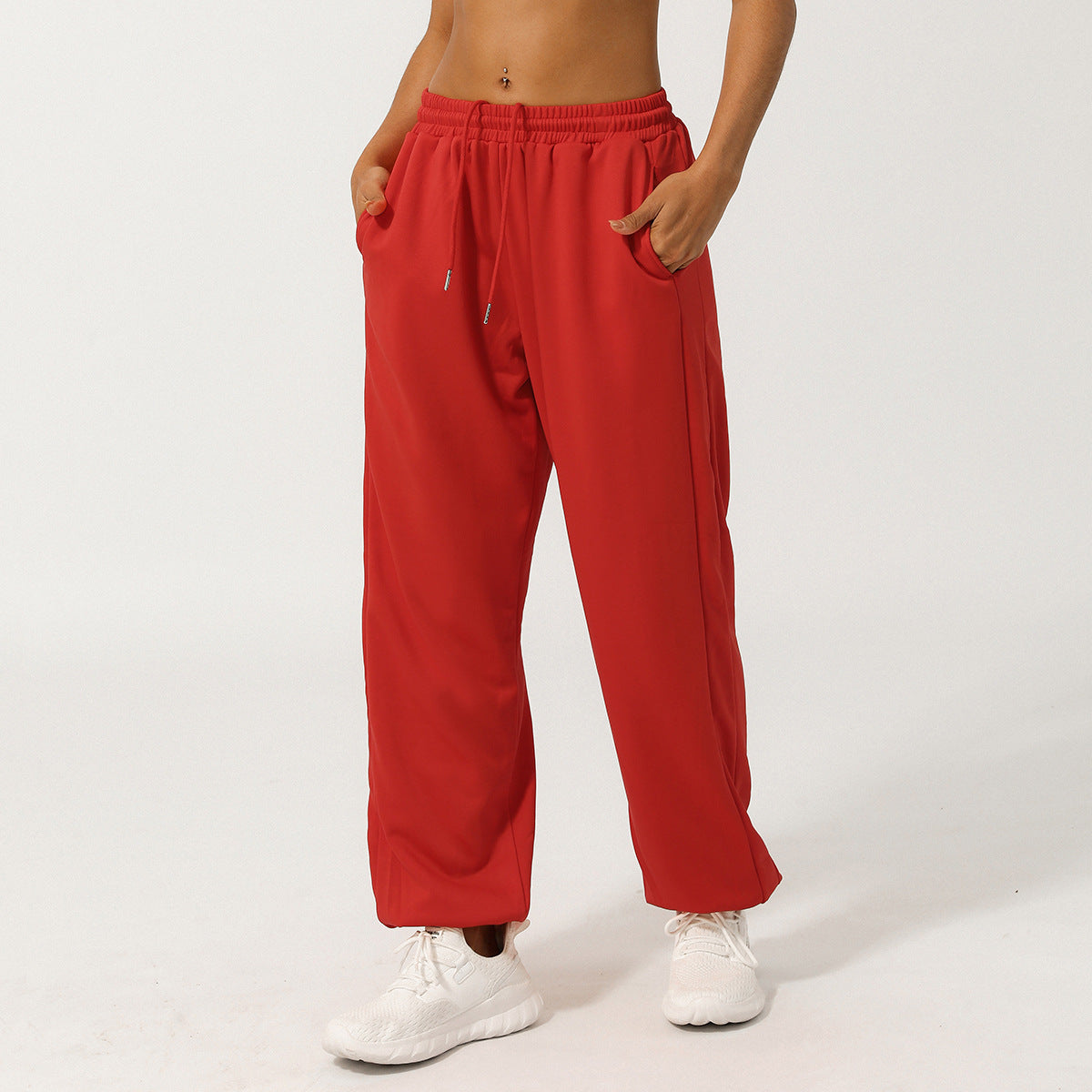 European And American Tappered Track Sweatpants
