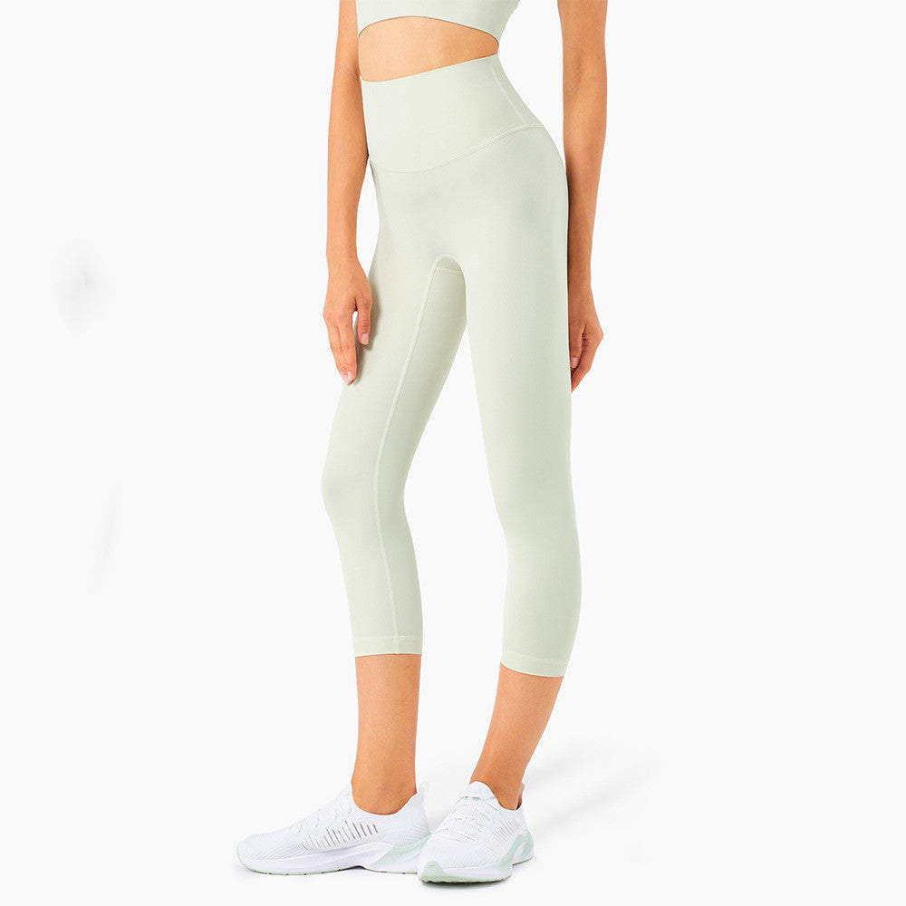 Tight Yoga Pants With High Waist And Peach Butt