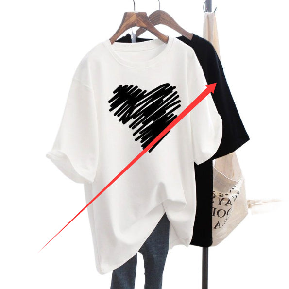 Relaxed-fit Mid-length Tops With Short Sleeves