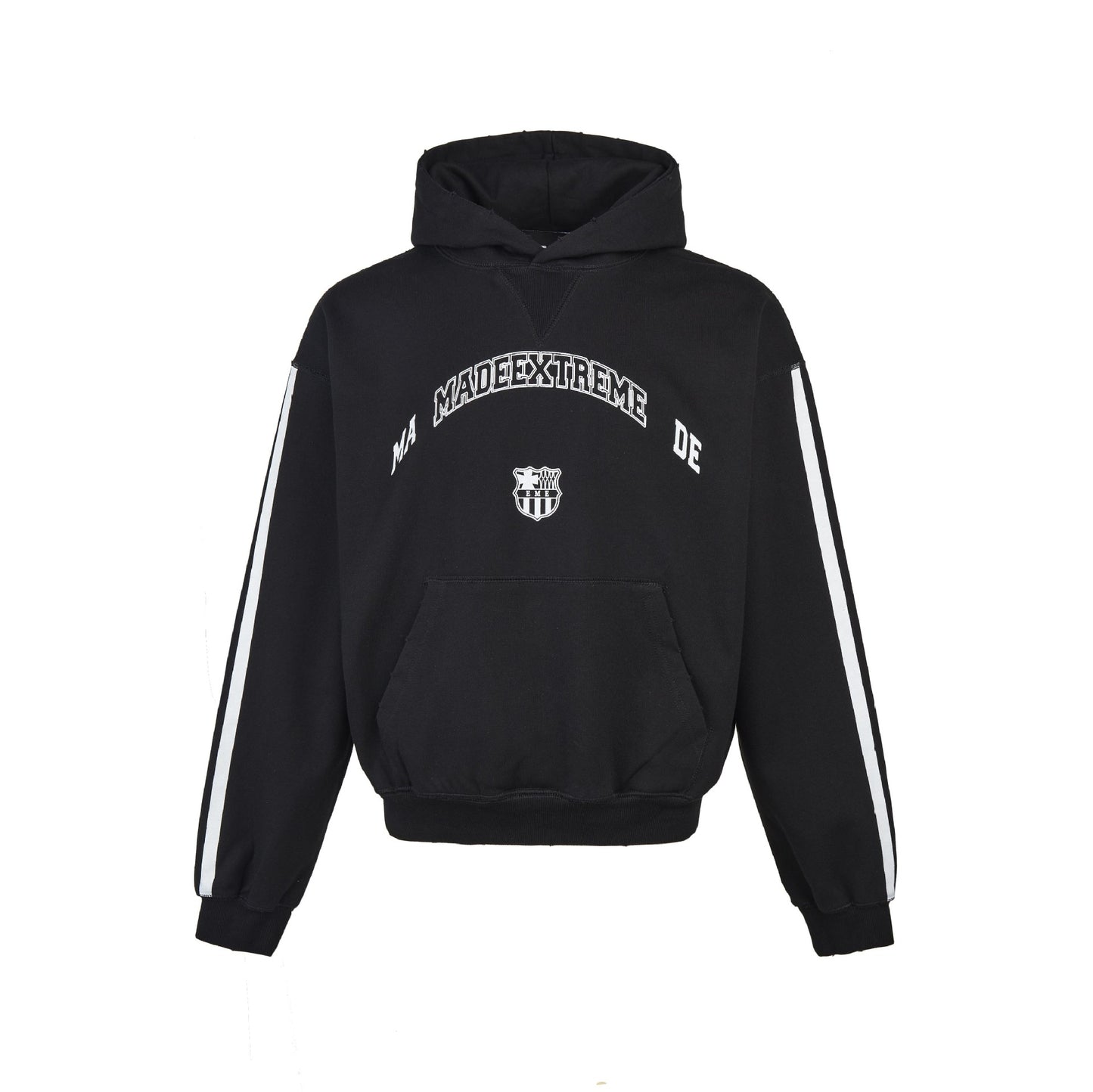 Heavy Terry Hook Retro Alphabet Loose Sports And Leisure Hooded Sweater
