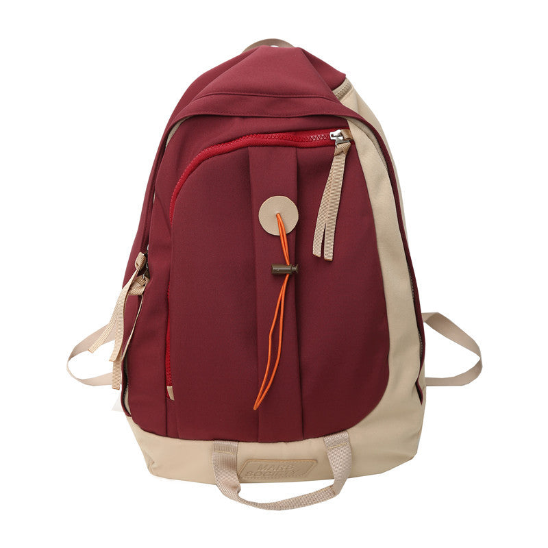 Casual Fashion All-matching Trendy Large Capacity Backpack For Men