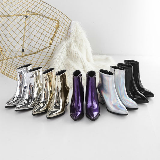 European And American Style Trendy Women's Boots Plus Size
