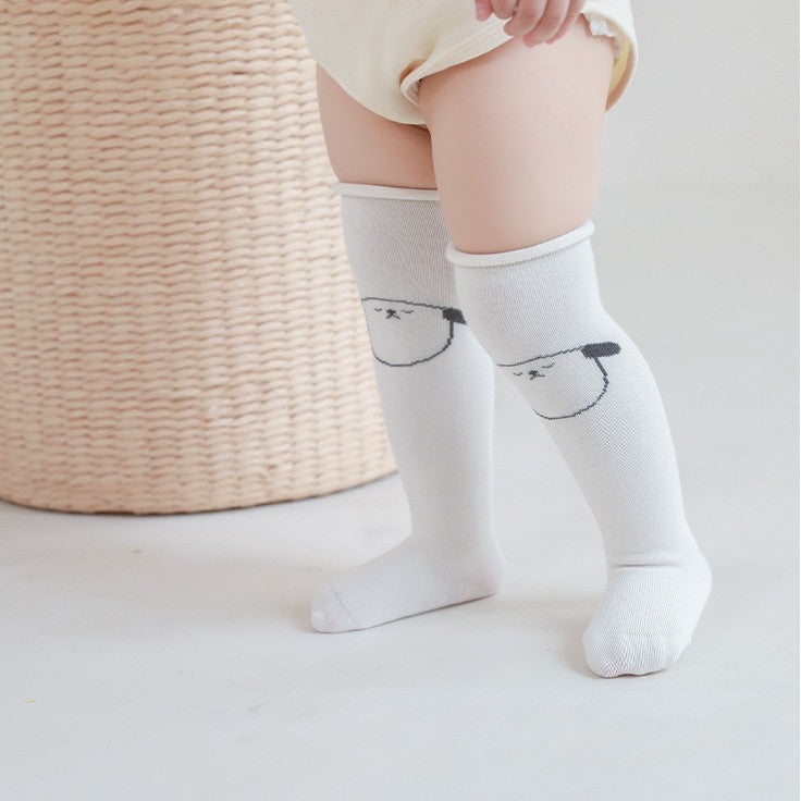 Baby Tube Socks Loose Mouth Boneless Not Tight Legs