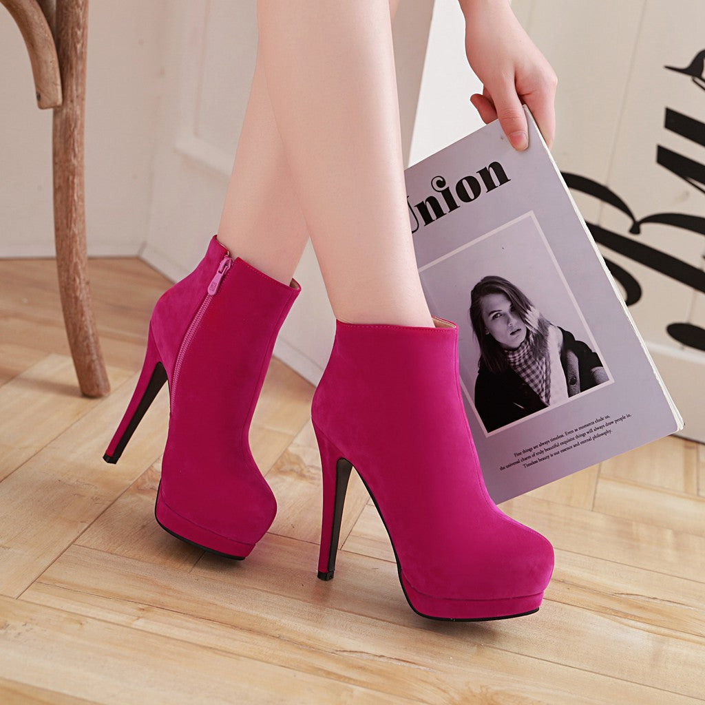 Martin Boots Fashion Thick Heel Sexy