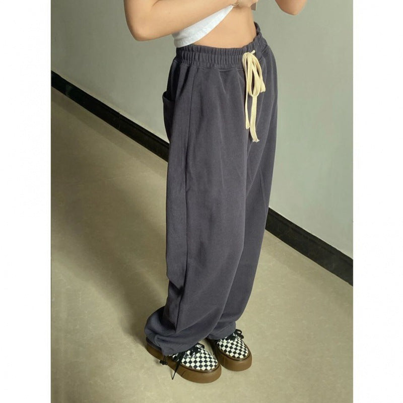 Women's American-style Loose Track Sweatpants