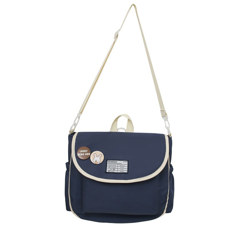 Ins Style Casual Messenger Bag For Women New Summer Versatile Multi-purpose Large Capacity Backpack
