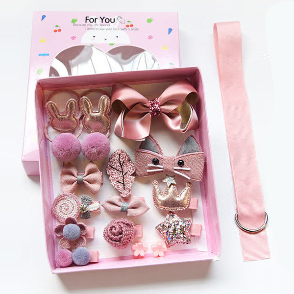 Children's Hair Accessories Crown Girl Hairpin Head Rope Rubber Band