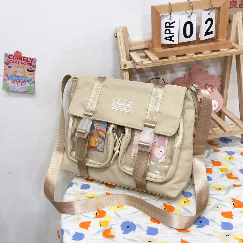 Women's Soft Shoulder Messenger Bag Japanese