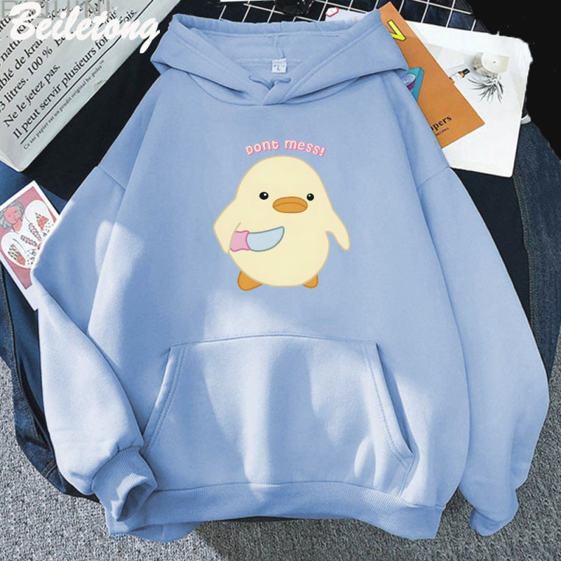 Women's Casual Cartoon Loose Sweater