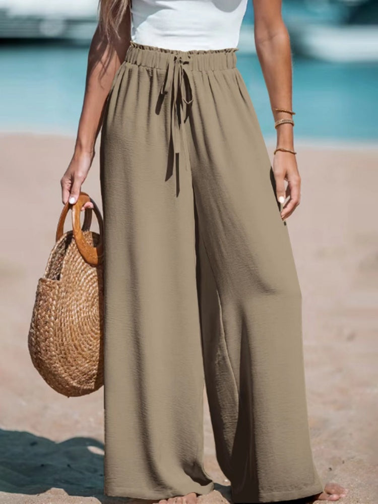 Four Seasons Pants With Pocket For Casual Comfort