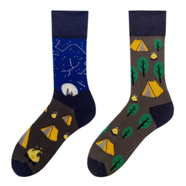 Asymmetric AB socks