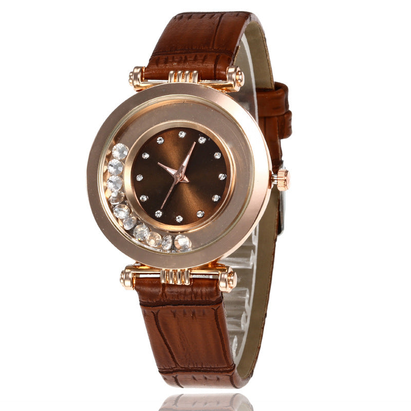 diamond belt watch