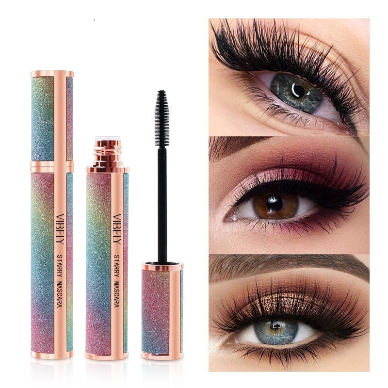 4D Lang Tyk Krøllende Vandfast Og Holdbar Ikke-udtværende Skønhedsmakeup Mascara