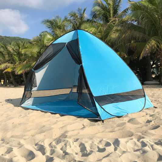 Automatisk myggesikker strandskygge på 2 sekunder