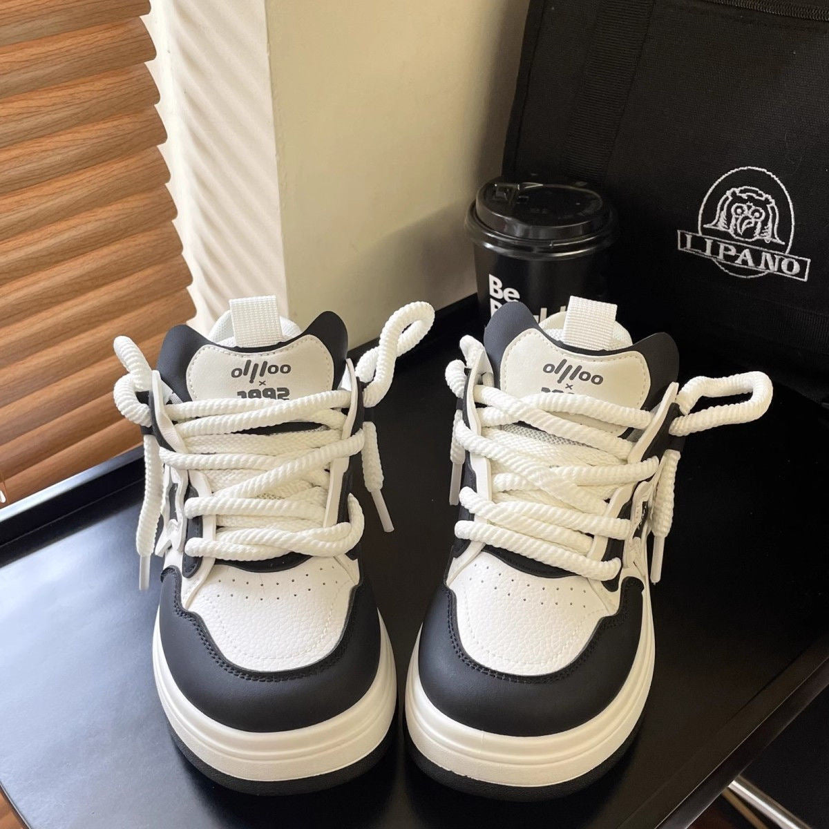 Women's Fashion Platform Lightweight Casual Sports Skate Shoes