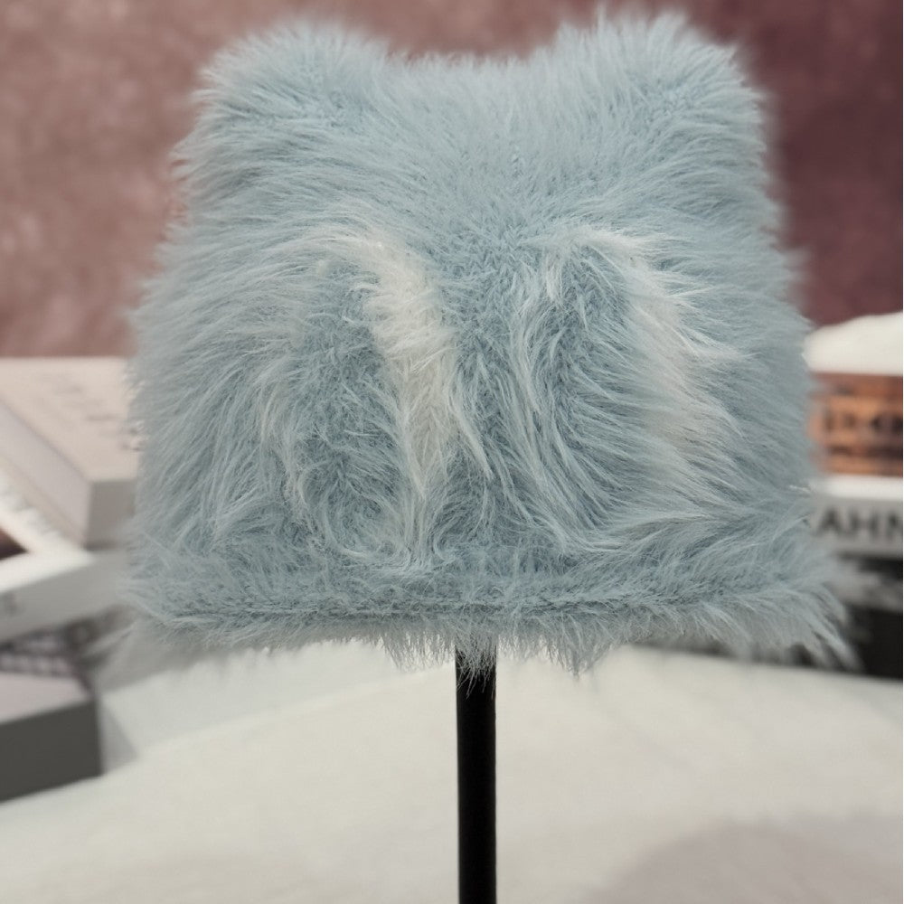 Personalized Anti-Mink Oversized Beanie For FallWinter Knitted Hat