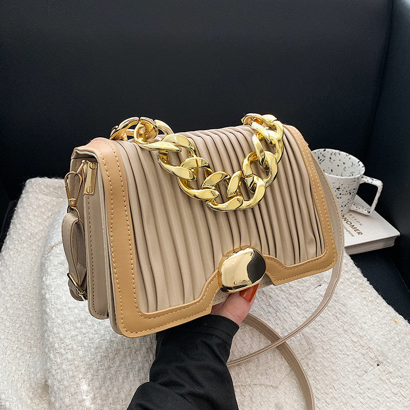 Kæde Fashion Trendy Koreansk Stil Ins Enkel Skulder Håndtaske