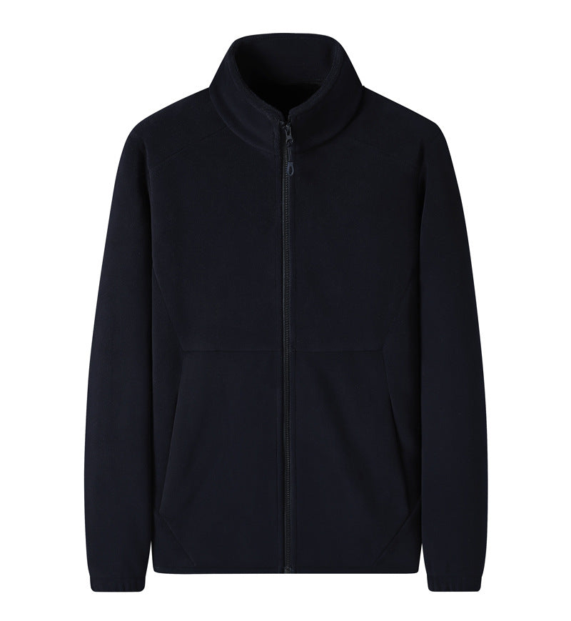 Sweater Couple Lambswool Double-sided Fleece Jacket