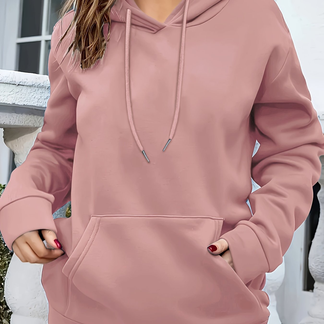 Women's Fashion Geometry Pattern Pattern Hoodie